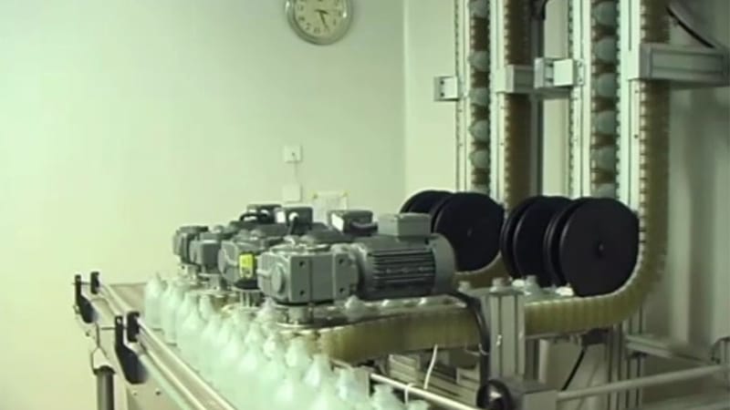 Ultrasonic Bottle Washing Machine