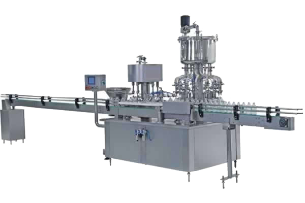 Liquid Filling and Stoppering Machine