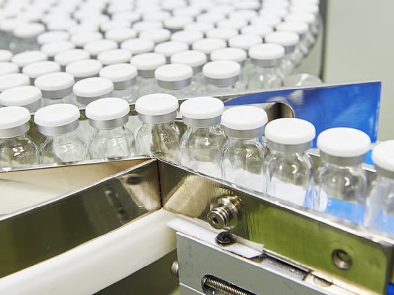 Glass Vial Washing, Drying, Filling and Sealing Machine