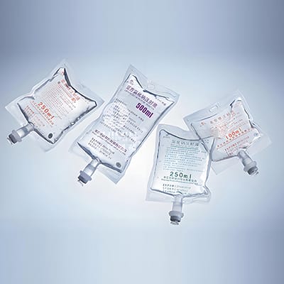 Non-PVC Infusion Bag IV Solution Production Line